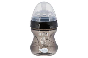 Пляшка для годування антиколікова Nuvita NV6012 Mimic Cool 0м+ 150мл (NV6012BLACK)