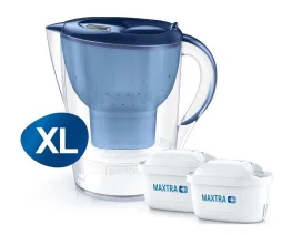 Фильтр-кувшин Brita Marella XL Memo 2 картриджа 3,5л синий (1040565)