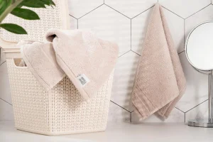 Фото полотенце ardesto supersoft махровое бежевое 50х90см (art2250ns)