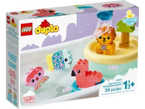 Конструктор Lego Duplo My First Веселе купання: Плаваючий острів із тваринами 20 деталей (10966)