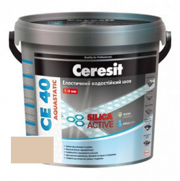 Смесь для заполнения швов Ceresit  до 6 мм натура 41 CE 40 Aquastatic 5 кг