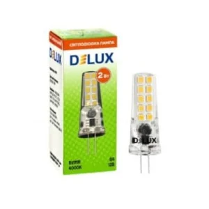 Світлодіодна лампа Delux G4E 2Вт 4000K 12В G4 (90013163)