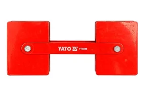 Струбцина магнітна для регулювання кута зварювання YATO 2x22,5кг 85х65х22мм (YT-0862)