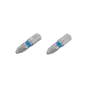 Набір біт Intertool STORM PZ2 1/4"x25мм S2 2шт (VT-0221)
