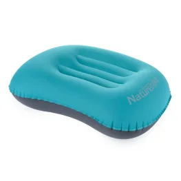Фото подушка надувная naturehike ultralight tpu nh17t013-z, голубая (6927595718254)