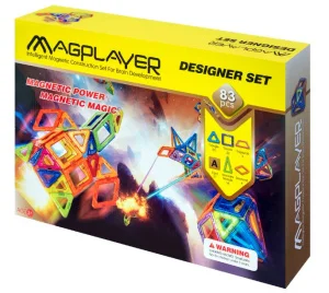 Фото конструктор магнитный magplayer 83 элемента (mpa-83)