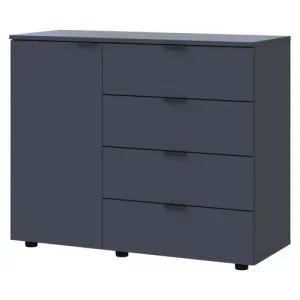 Комод Doros С1 41510069 Графіт 100х38,1х81,2см (1782247683)