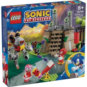 Фото конструктор lego sonic the hedgehog наклз и алтарь мастера изумруда 325 деталей (76998)
