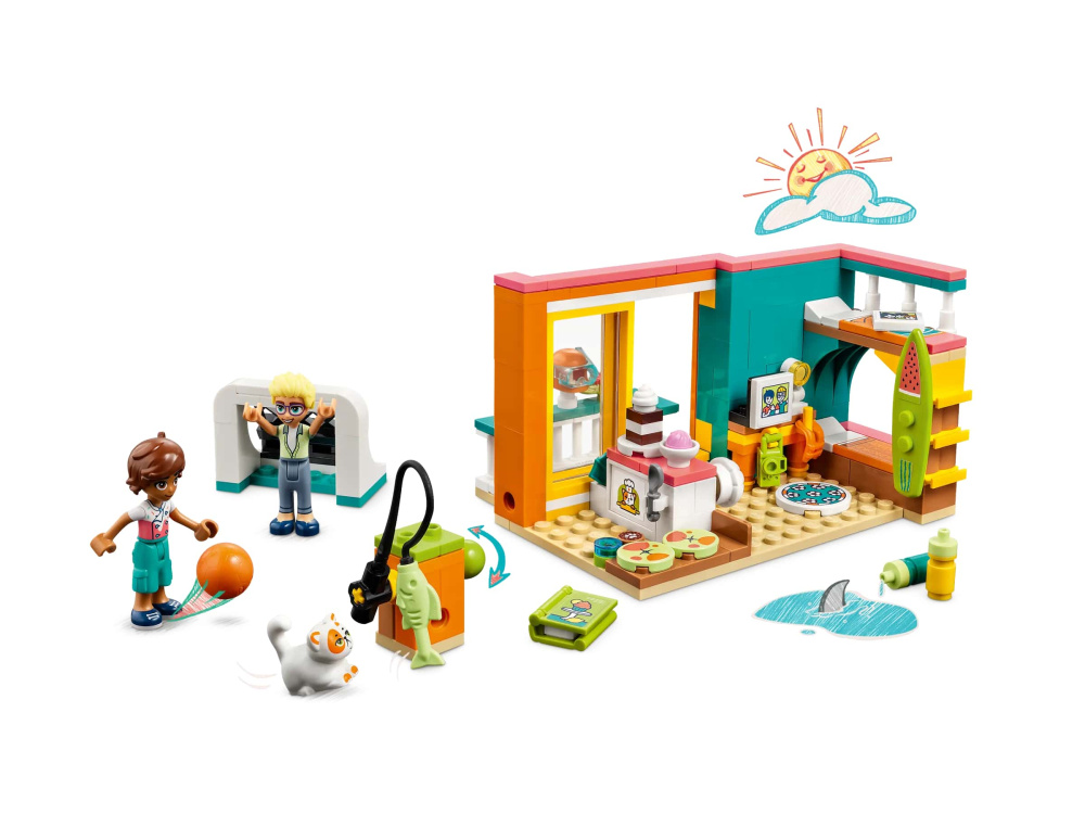 Конструктор Lego Friends Кімната Лео 203 деталі (41754)