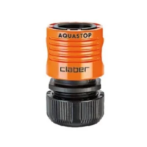 Конектор Claber 1/2" аквастоп для поливального шланга (86020000)