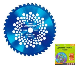 Диск для тріммера MasterTool SHARK 255ммx25,4мм, 40Т (19-2001)