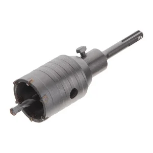 Свердло по бетону Intertool корончасте 50мм перехідник SDS Plus 100мм (SD-7050)