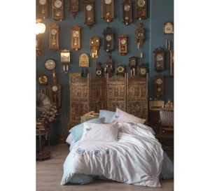 Комплект постільної білизни Cotton Box Сатин з вишивкою Amy 200x220см (CB_010077727)