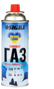 Балон газовий зимовий Sigma 220г (2901761)