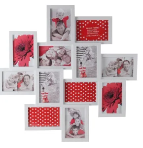 Мультирамка для фото Angel Gifts 12 в 1 біла BIN-1122546
