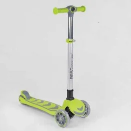 Самокат трехколесный Best Scooter колеса со светом (46987)