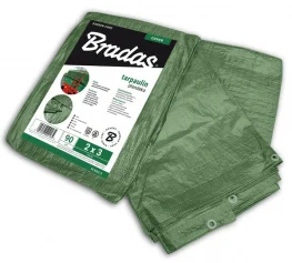 Тент Bradas GREEN 6x8 м, 90 г/м2 (PL906/8)