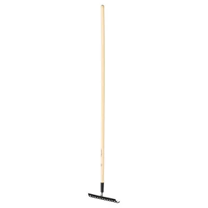 Граблі Fiskars Solid з дерев'яною ручкою (1014811)