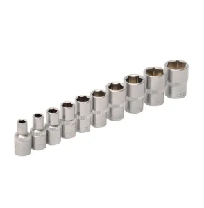 Набір головок торцевих MASTERTOOL 1/4" 10шт (78-1410)