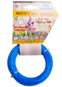 Леска для триммера VIROK витой квадрат 2мм 15 м (10V041)