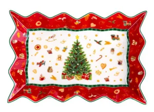 Блюдо Lefard Christmas Delight 250мм (985-115)
