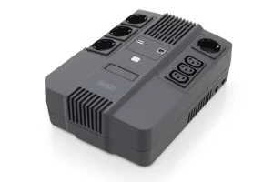 Джерело безперебійного живлення Digitus 800VA/480W LED RJ45 USB 4xSchuko/3xC13 (DN-170111)
