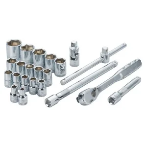 Набір головок DeWALT 1/2" 22 предмети (DWMT19241-1)