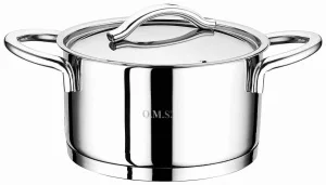 Каструля O.M.S. 16x10см 1,8л з кришкою (OMS 2037-16-1,8л)