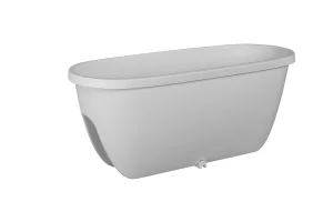 Вазон для балконів Plastkon Balconia OVI 14 л білий