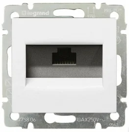 Розетка Legrand Valena Classic 1хRJ45 (774232)