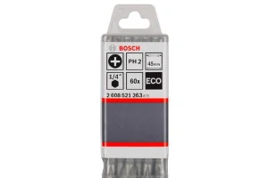 Набір біт Bosch ECO PH2/PH2 45мм 60шт (2608521263)