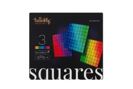 Фото панель twinkly smart led squares 3 rgb gen ii ip20 16x16см расширение twq064stw-07-beu (twq064stw-03-bad)