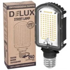 Світлодіодна лампа Delux StreetLamp 40w E40 5500K (90012691)