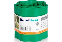 Бордюрная лента Cellfast волнистая зеленая 15x900 см (30-002H)