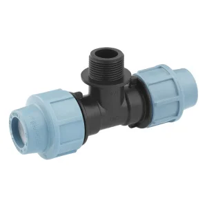 Трійник ПЕ SantehPlast 20х3/4"х20 РЗ (SP-204036)