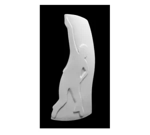 Ваза Linea Sette Ceramiche Силует VM758/C біла 28см (6857496098431WHITE)