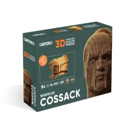 Фото картонный конструктор cartonic 3d puzzle cossack warrior (cartcoss)