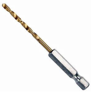 Свердло по металу титанове Yato HSS-TIN HEX 1/4“ 4x95мм (YT-44757)