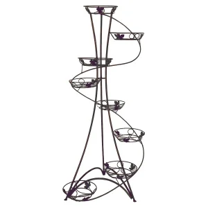 Фото подставка для цветов flowerstand спираль 8
