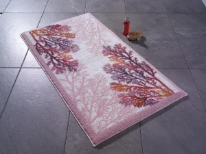 Фото коврик для ванной confetti coral pembe 50x57см (cf_110083594)