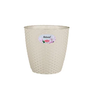Вазон Stefanplast Natural круглий травертин 19х17,5см 3л (73576)