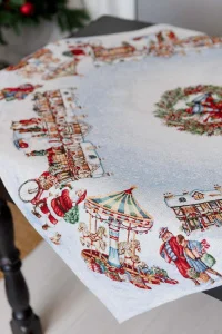 Скатертина гобеленова Прованс Carousel 100х90см (041813)