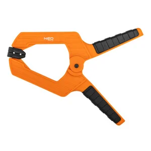 Струбцина Neo Tools пластик 100мм (45-523)