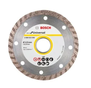 Диск алмазний Bosch ECO Univ,Turbo 115x22,23x2,0x7мм (2608615036)
