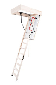Чердачная лестница OMAN Polar - утеплитель 86 мм 120x70 h280см