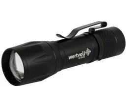 Фото фонарь ручной wertvoll с регулировкой фокуса, 3 режима (rx-8003)