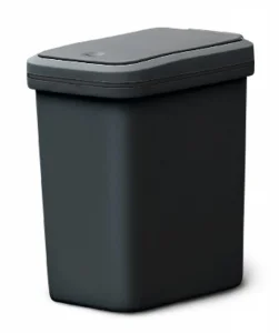 Фото мусорное ведро mvm bin-04 антрацит 6л (bin-04 6l anthracite)