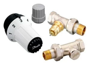 Комплект термостатичний для радіатора Danfoss RAS-C+RA-FN+RLV-S 1/2" прямий (013G5254)