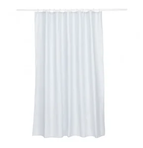Фото шторка для ванной kela laguna polyester белая 180х200см (22074)