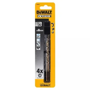 Свердло по металу DeWALT EXTREME INDUSTRIAL COBALT HSS-CO 8x72x117мм (DT4912)